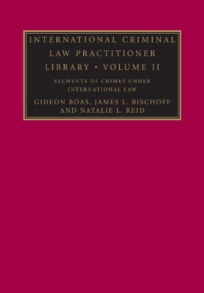 Produktbild: International Criminal Law Practitioner Library