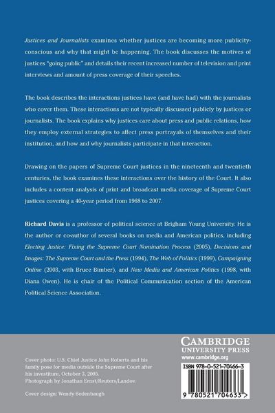 Produktbild: Justices and Journalists