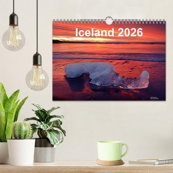 Produktbild: Iceland 2026 (Wall Calendar 2026 DIN A4 landscape), CALVENDO 12 Month Wall Calendar