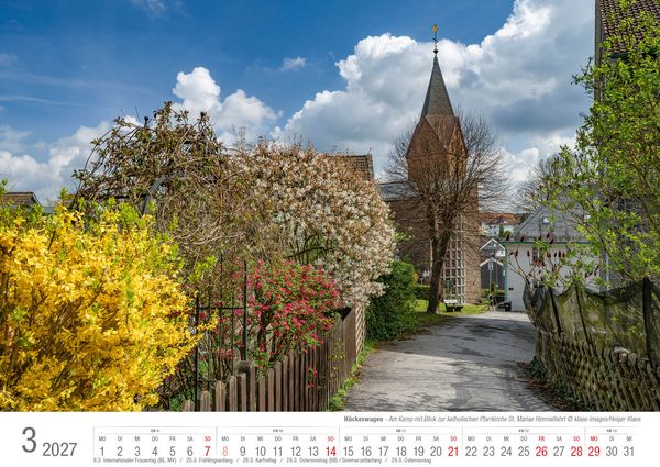 Produktbild: H&uuml;ckeswagen 2027 Bildkalender A3 quer Spiralbindung