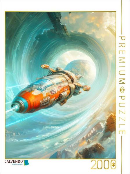 Produktbild: CALVENDO Puzzle Science-Fiction-Zukunftsvision | 2000 Teile Lege-Gr&ouml;&szlig;e 90x67cm Foto-Puzzle f&uuml;r gl&uuml;ckliche Stunden
