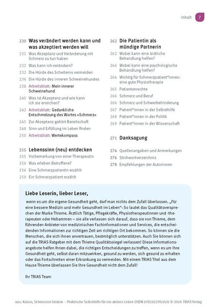 Produktbild: Schmerzen lindern - Praktische Selbsthilfe f&uuml;r ein aktives Leben