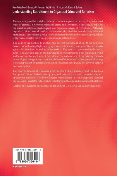 Produktbild: Understanding Recruitment to Organized Crime and Terrorism