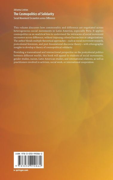 Produktbild: The Cosmopolitics of Solidarity