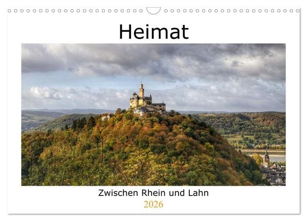 Produktbild: Heimat - Zwischen Rhein und Lahn (Wandkalender 2026 DIN A3 quer), CALVENDO Monatskalender