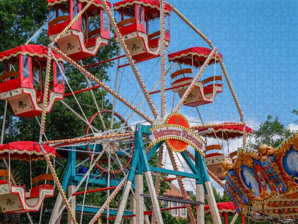 Produktbild: CALVENDO Puzzle Paderborn feiert LIBORI | 1000 Teile Lege-Gr&ouml;&szlig;e 64x48cm Foto-Puzzle f&uuml;r gl&uuml;ckliche Stunden