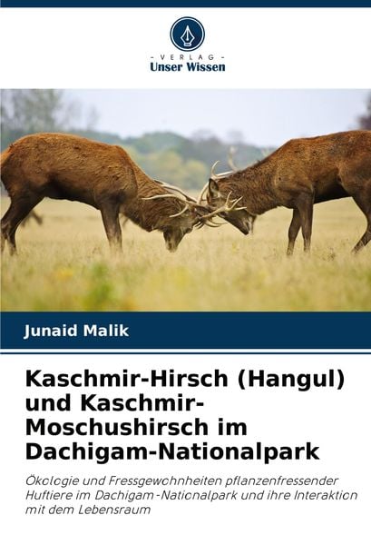 Produktbild: Kaschmir-Hirsch (Hangul) und Kaschmir-Moschushirsch im Dachigam-Nationalpark