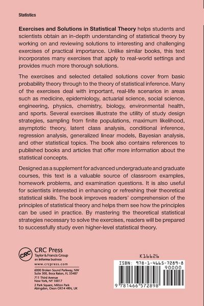 Produktbild: Exercises and Solutions in Statistical Theory