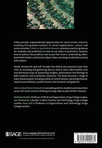 Produktbild: Video in Qualitative Research