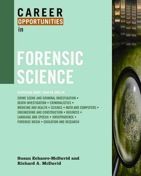 Produktbild: Career Opportunities in Forensic Science
