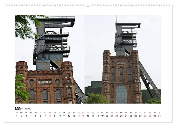 Produktbild: Zeche Prosper-Haniel Bottrop (hochwertiger Premium Wandkalender 2026 DIN A2 quer), Kunstdruck in Hochglanz