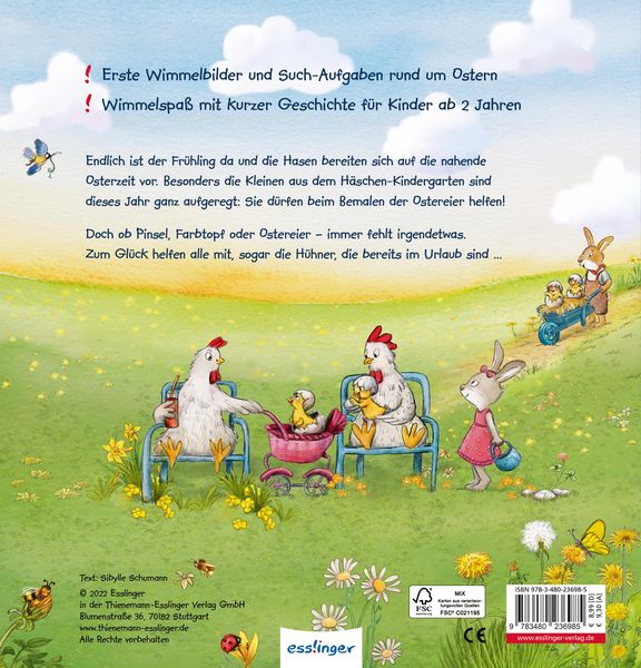 Produktbild: Mein allererstes Wimmelbuch: Fr&ouml;hliche Ostern!