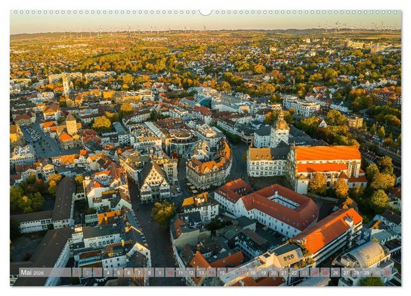 Produktbild: Ein Blick auf Paderborn (Wandkalender 2026 DIN A2 quer), CALVENDO Monatskalender