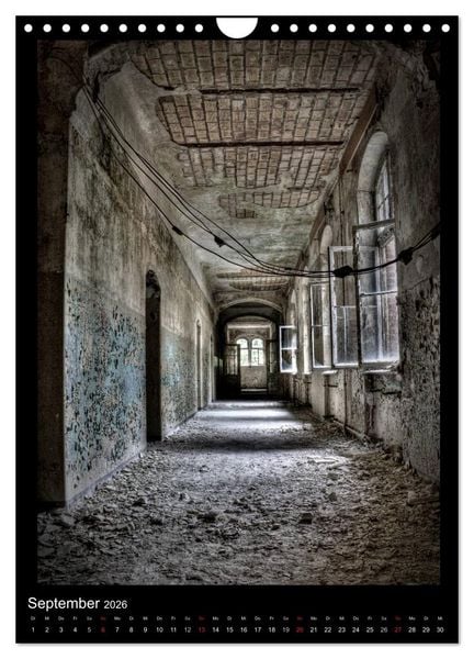 Produktbild: Lost Places Vergessene Orte (Wandkalender 2026 DIN A4 hoch), CALVENDO Monatskalender