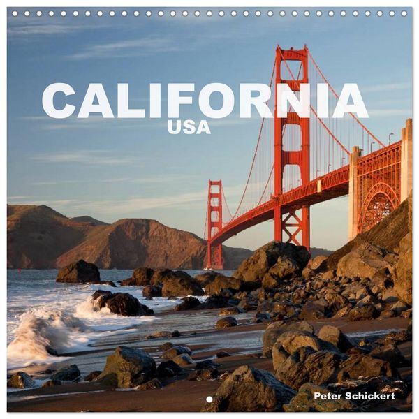 Produktbild: California - USA (Wall Calendar 2026 12 &times; 12 Inch) CALVENDO 12 Month Wall Calendar