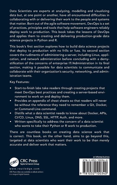 Produktbild: DevOps for Data Science