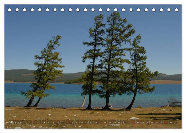Produktbild: Mongolei - weites Land (Tischkalender 2026 DIN A5 quer), CALVENDO Monatskalender