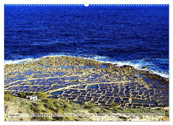 Produktbild: Gozo - Malta's little sister island (High Quality Premium Wall Calendar 2026 DIN A2 landscape),CALVENDO 12 Month Wall Calendar