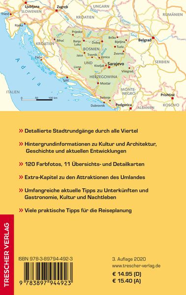 TRESCHER Reiseführer Sarajevo