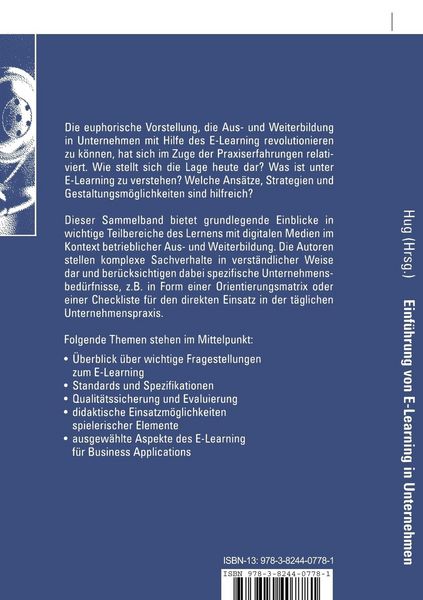 Produktbild: Bausteine zur Einf&uuml;hrung von E-Learning in Unternehmen