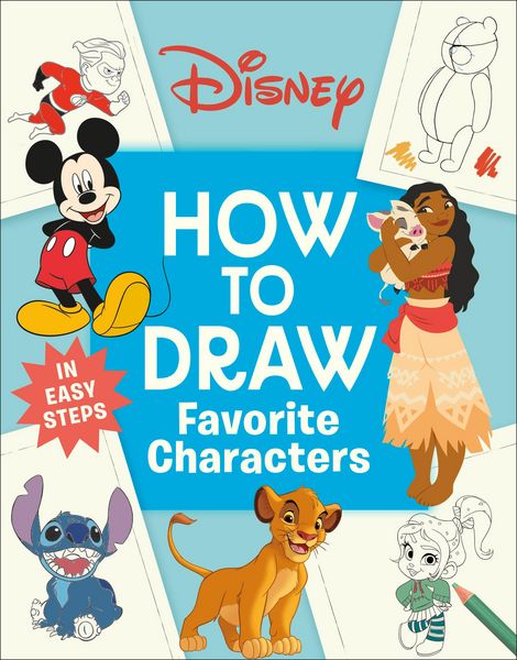 Produktbild: Disney How to Draw Favorite Characters