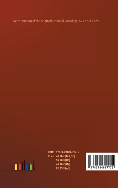 Produktbild: Criminal Sociology