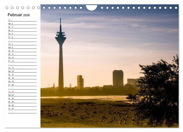 Produktbild: D&uuml;sseldorf - Impressionen (Wandkalender 2026 DIN A4 quer), CALVENDO Monatskalender