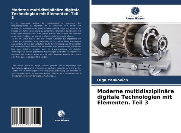 Moderne multidisziplinäre digitale Technologien mit Elementen. Teil 3, Taschenbuch von Olga Yankovich, Verlag Unser Wissen, 9786203954012
