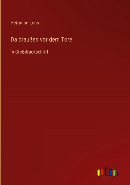 Produktbild: Da drau&szlig;en vor dem Tore