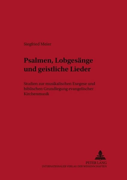 Produktbild: Psalmen, Lobges&auml;nge und geistliche Lieder