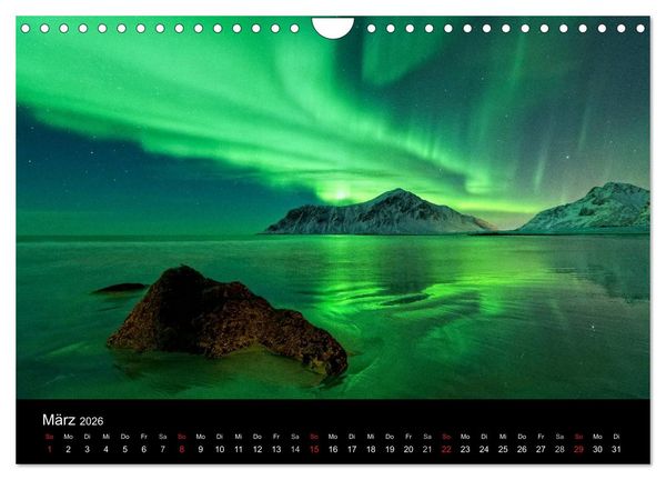 Produktbild: Norwegen (Wandkalender 2026 DIN A4 quer), CALVENDO Monatskalender