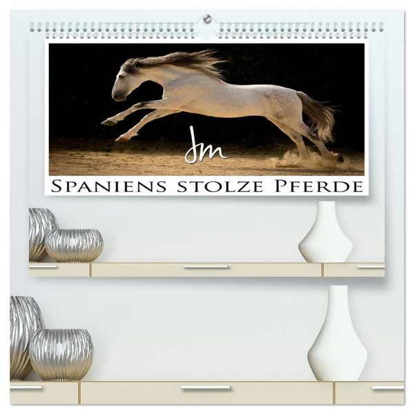 Produktbild: Spaniens stolze Pferde (hochwertiger Premium Wandkalender 2026 DIN A2 quer), Kunstdruck in Hochglanz