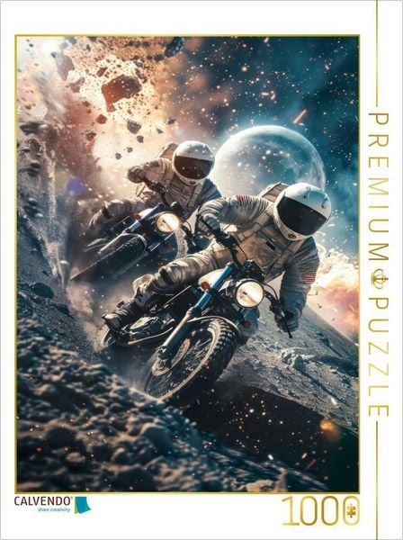 Produktbild: CALVENDO Puzzle Planetenerkundung einmal anders | 1000 Teile Lege-Gr&ouml;&szlig;e 64x48cm Foto-Puzzle f&uuml;r gl&uuml;ckliche Stunden