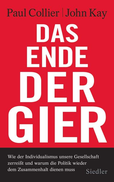 Produktbild: Das Ende der Gier