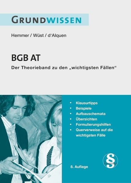 Produktbild: Grundwissen BGB AT