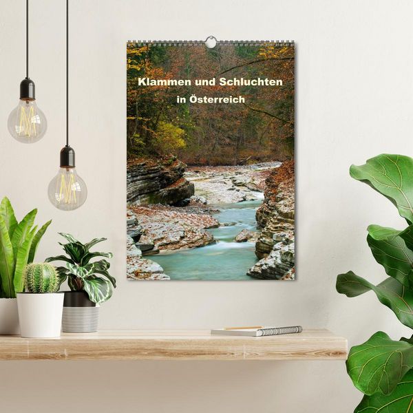Produktbild: Klammen und Schluchten in &Ouml;sterreich 2026 (Wandkalender 2026 DIN A3 hoch), CALVENDO Monatskalender