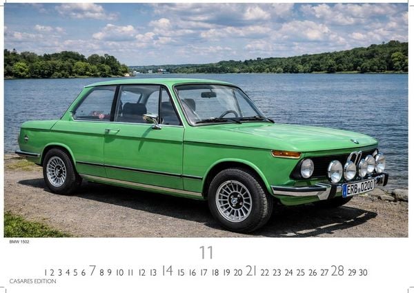 Produktbild: BMW Classic Cars Kalender 2027 &ndash; Wandkalender | Fotokalender Oldtimer 35x50cm BMW Odltimer - Hochwertiger Oldtimer Kalender.