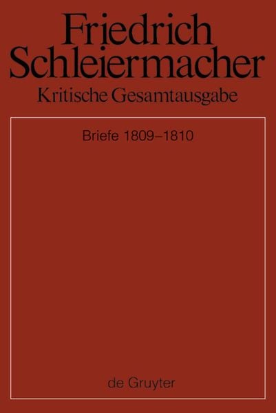 Produktbild: Briefwechsel 1809-1810