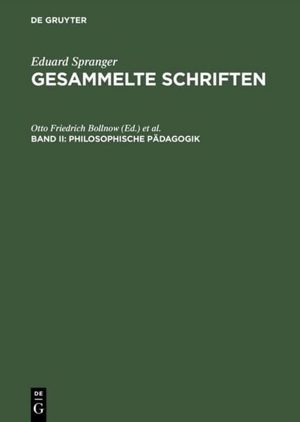 Produktbild: Philosophische P&auml;dagogik