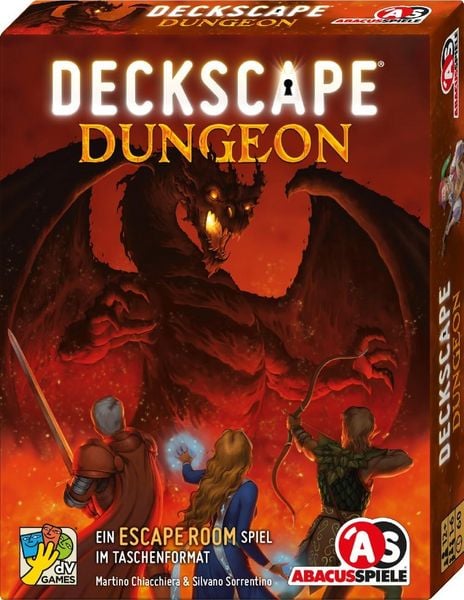 Produktbild: Abacusspiele ABA38251 - Deckscape, Dungeon, Escape-Room-Spiel