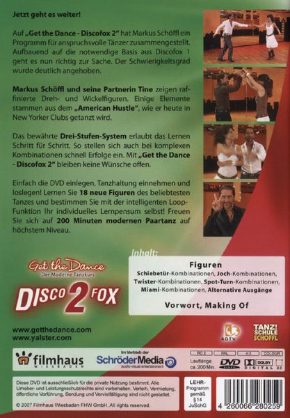 Produktbild: Get the Dance - Discofox 2