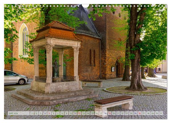 Produktbild: Bad Liebenwerda im Fr&uuml;hling (Wandkalender 2026 DIN A3 quer), CALVENDO Monatskalender