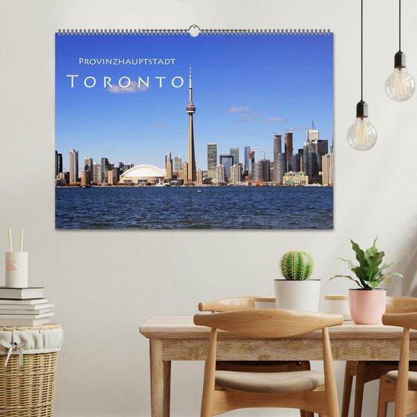 Produktbild: Provinzhauptstadt Toronto (Wandkalender 2026 DIN A2 quer), CALVENDO Monatskalender
