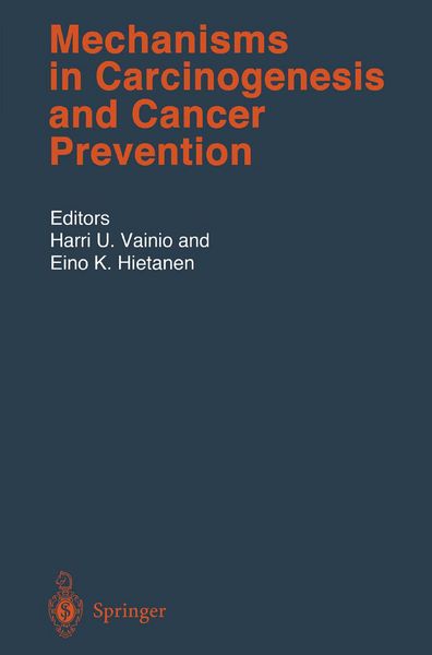 Produktbild: Mechanisms in Carcinogenesis and Cancer Prevention