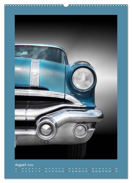 Produktbild: US Klassiker 1956 bis 1966 (Wandkalender 2026 DIN A2 hoch), CALVENDO Monatskalender