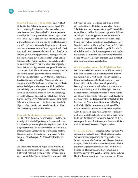 Produktbild: Medical Cooking: Gesunde Haut