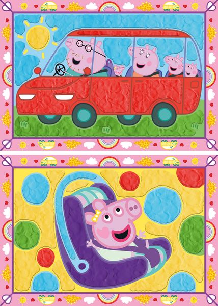 Produktbild: My First CreArt, Kneten nach Zahlen Peppa Wutz - Baby Evie