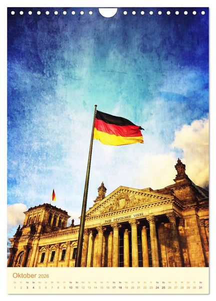Produktbild: BERLIN ultracool (Wandkalender 2026 DIN A4 hoch), CALVENDO Monatskalender