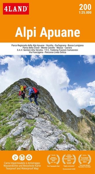 Produktbild: Alpi Apuane 1:25.000