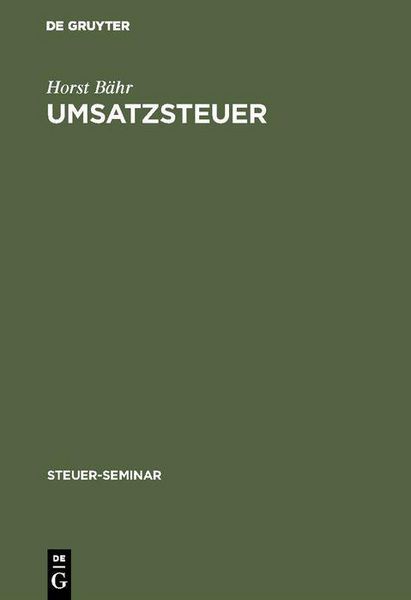 Produktbild: Umsatzsteuer